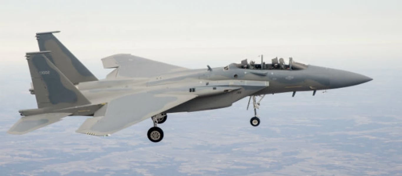 Στη βάση της Σούδας τα F-15 της Σαουδικής Αραβίας (βίντεο)